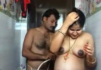 Preggo Indian wife with her lover