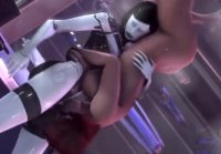 Mass Effect Futa Edi gets a Blowjob   c