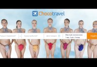 Реклама Chocotravel   сервиса покупки авиабилетов без наценок