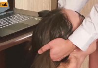 Boss Punishes Secretary