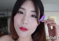 Pretty hot thai ladyboy goes smutty with a hot guy indoors