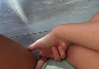 Rutina mañanera orgasmo   Teen Babe Solo POV