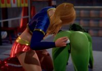 Futa   Anal   Supergirl x She Hulk 1