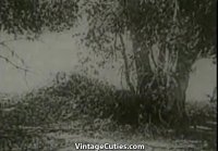 Peeing Girls Fucked by Driver in Nature 1910s Antique Movie