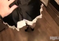 Fucked maid in mouth