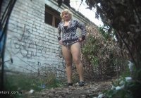 Hidden camera recording of Russian women pissing