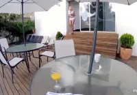 Sexo muy hermoso en la piscina, anal