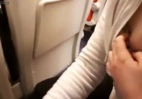 Public dick flash in the train