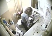 bathroom sex video