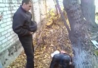 A homeless man fucks a drunk alcoholic on the street   porn video watch on