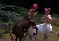 Futanari Centaurs Breeding