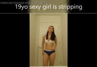 Incredible girl stripping