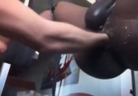 Fist asshole for a black man with a huge xy and balls