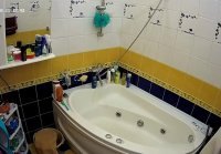 Hidden cam shower