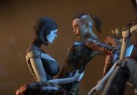 Mass effect edi crazy futa mix