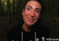 Slut Milf dogging in the woods