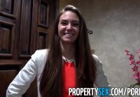 PropertySex   Real estate agent fucks film producer client