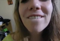 A young couple filmed homemade blowjob and sex on the phone