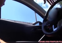 Handjob in the car 5