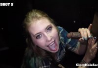 21.11.01 Electra Rayne   First Gloryhole (10 cumshots)Д