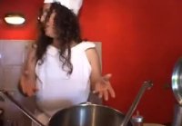 gangbang italiano en la cocina