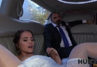 Fucked the bride in all holes in the eyes of husband