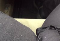 Masturbation in car