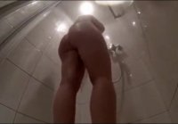 Hidden camera in the shower