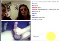 1603163 flashing cock to cute girls on omegle 24