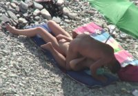 Sexo en la playa Nudistas desnudos