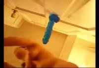 Teen Plays With Mounted Dildo