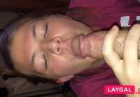 Cum in mouth blowjob swallow