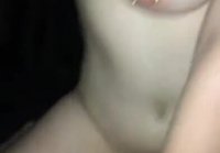 Girlfriend jumps on dick