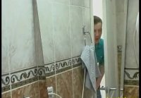 Guy Banging Fat Mom  in  Bathroom