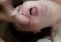 Fucks his mature wife in her mouth while she wanks pussy