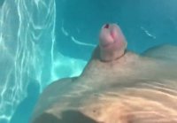 Swimming Pool Masturbation Hands Free Orgasm