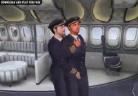 Gay   cartoon. primer piloto y navegante