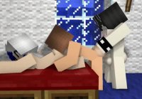 Minecraft 2 Lesbain   1 Futa por  GoDollx