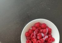 Raspberry with cum