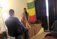 Negra fucking fucked sexwife on married bed