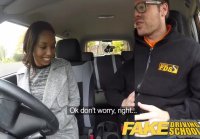 Fake Driving School teen learners black studen