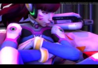 Dva and mercy playing