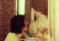 Vintage BBW Video  2 Girls Sucking Cock to Eat Cum 1970s