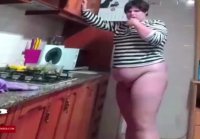 Set up a camera to film how he fucks a pot bellied fat woman