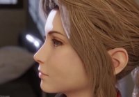 Aerith Final Fantasy Deepthroat vert 3D