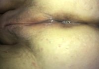 fucked wife's old fat ass at home and cummed inside