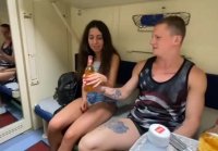 train sex video