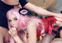 Sweet blowjob from doll