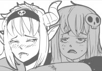 Demon sisters demon sis fucks her older sis