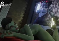 Bride Sombra Fucked By Widowmaker Overwatch (Blender Animatio